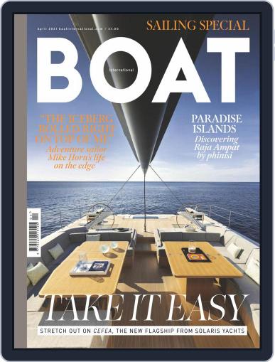 Boat International April 1st, 2021 Digital Back Issue Cover