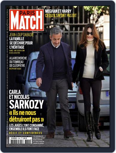 Paris Match March 11th, 2021 Digital Back Issue Cover