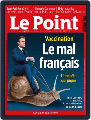 Le Point March 11th, 2021 Digital Back Issue Cover