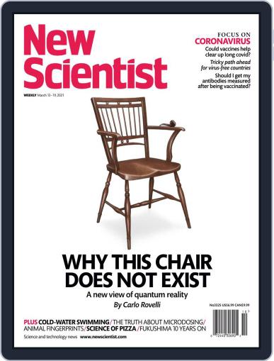 New Scientist March 13th, 2021 Digital Back Issue Cover