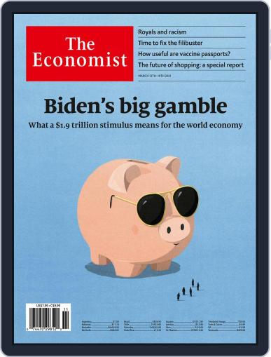 The Economist March 13th, 2021 Digital Back Issue Cover