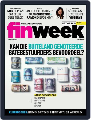 Finweek - Afrikaans March 18th, 2021 Digital Back Issue Cover
