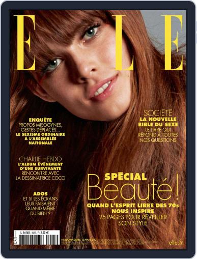 Elle France March 12th, 2021 Digital Back Issue Cover