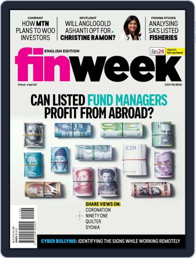 Finweek - English March 18th, 2021 Digital Back Issue Cover