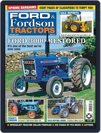 Ford and Fordson Tractors April 1st, 2021 Digital Back Issue Cover