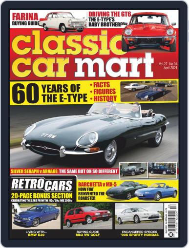 Classic Car Mart April 1st, 2021 Digital Back Issue Cover