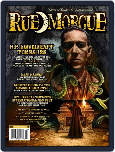 RUE MORGUE November 1st, 2015 Digital Back Issue Cover