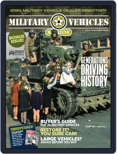 Military Vehicles March 2nd, 2021 Digital Back Issue Cover