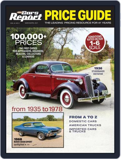 Old Cars Report Price Guide March 1st, 2021 Digital Back Issue Cover