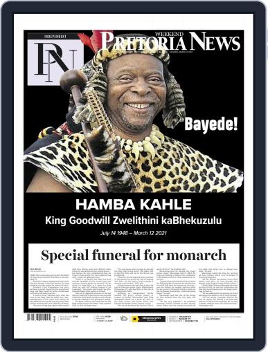 Pretoria News Weekend (Digital) March 13th, 2021 Issue Cover