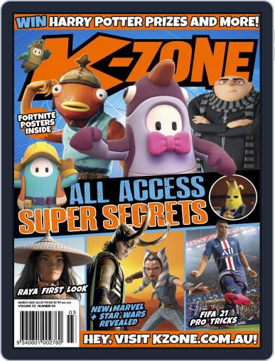 K-Zone March 1st, 2021 Digital Back Issue Cover