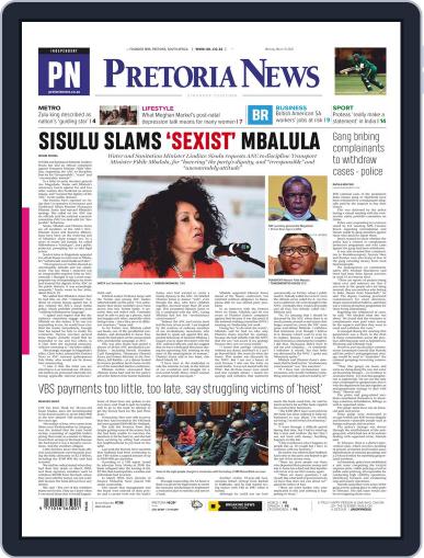 Pretoria News March 15th, 2021 Digital Back Issue Cover