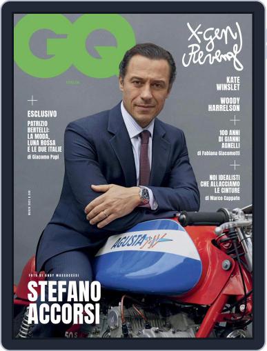Gq Italia March 1st, 2021 Digital Back Issue Cover