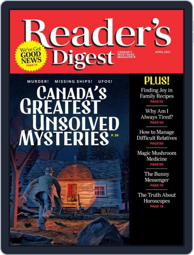 Reader's Digest Canada April 1st, 2021 Digital Back Issue Cover