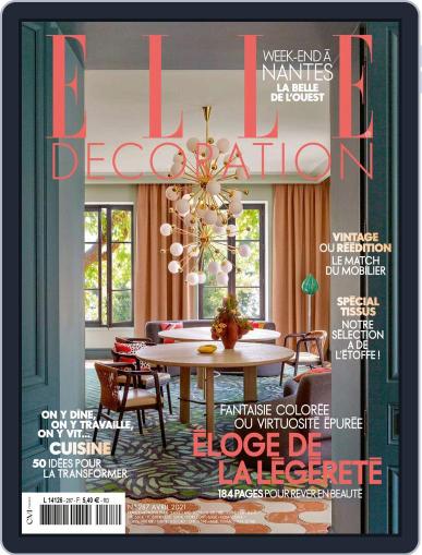Elle Décoration France April 1st, 2021 Digital Back Issue Cover