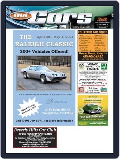 Old Cars Weekly April 1st, 2021 Digital Back Issue Cover