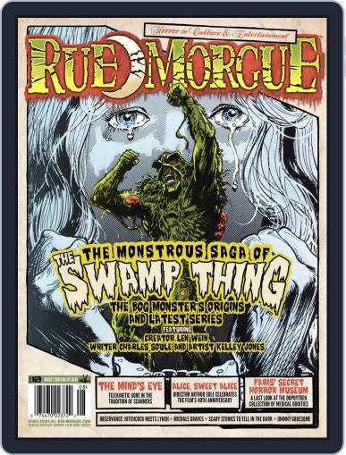 RUE MORGUE August 1st, 2016 Digital Back Issue Cover