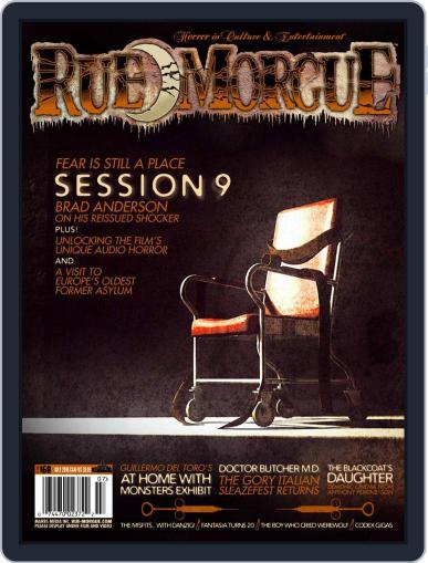 RUE MORGUE July 1st, 2016 Digital Back Issue Cover