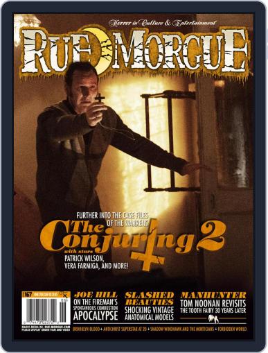 RUE MORGUE June 1st, 2016 Digital Back Issue Cover