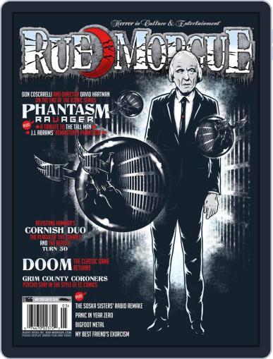 RUE MORGUE May 1st, 2016 Digital Back Issue Cover