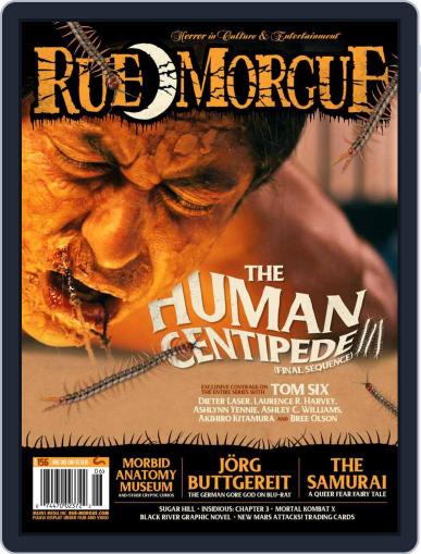 RUE MORGUE June 1st, 2015 Digital Back Issue Cover