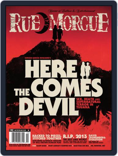 RUE MORGUE January 1st, 2014 Digital Back Issue Cover