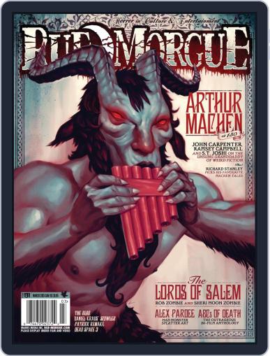 RUE MORGUE March 1st, 2013 Digital Back Issue Cover