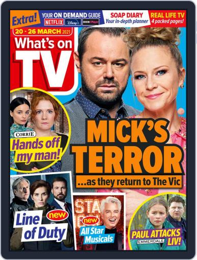 What's on TV March 20th, 2021 Digital Back Issue Cover