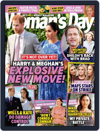 Woman's Day Magazine NZ March 25th, 2021 Digital Back Issue Cover