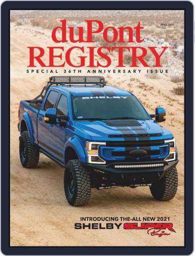 duPont REGISTRY April 1st, 2021 Digital Back Issue Cover