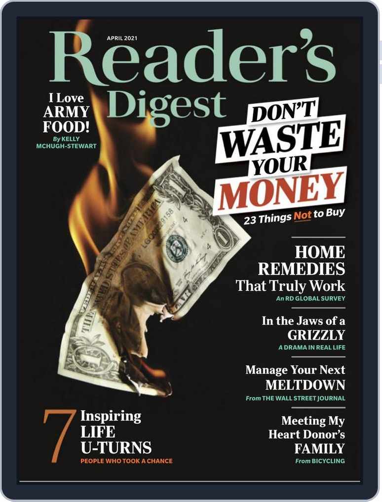 Reader's Digest April 2021 (Digital) - DiscountMags.com Reader's digest april 2021 (digital) - discountmags.com