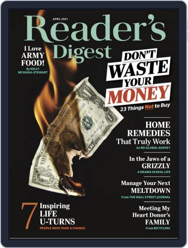 Reader's Digest April 1st, 2021 Digital Back Issue Cover