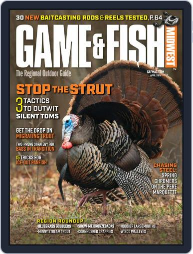 Game & Fish Midwest April 1st, 2021 Digital Back Issue Cover