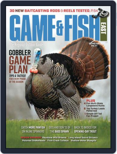 Game & Fish East April 1st, 2021 Digital Back Issue Cover