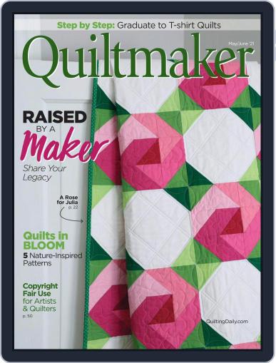 QUILTMAKER May 1st, 2021 Digital Back Issue Cover
