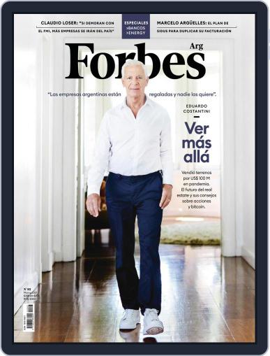 Forbes Argentina March 1st, 2021 Digital Back Issue Cover