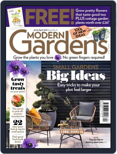 Modern Gardens April 1st, 2021 Digital Back Issue Cover