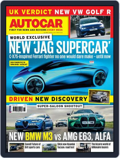 Autocar March 17th, 2021 Digital Back Issue Cover