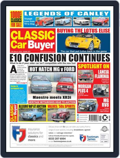 Classic Car Buyer March 17th, 2021 Digital Back Issue Cover