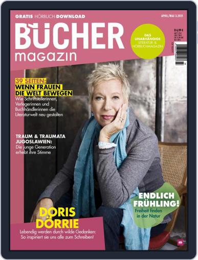 Bücher Magazin April 1st, 2021 Digital Back Issue Cover