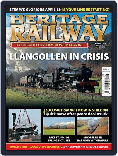 Heritage Railway March 1st, 2021 Digital Back Issue Cover
