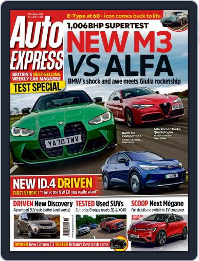 Auto Express March 17th, 2021 Digital Back Issue Cover
