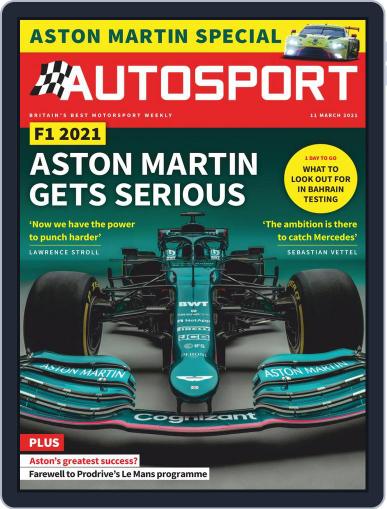 Autosport March 11th, 2021 Digital Back Issue Cover
