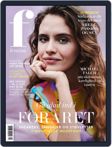 femina Denmark March 18th, 2021 Digital Back Issue Cover