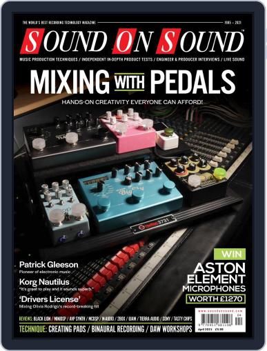 Sound On Sound UK April 1st, 2021 Digital Back Issue Cover