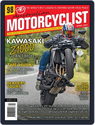 Australian Motorcyclist April 1st, 2021 Digital Back Issue Cover