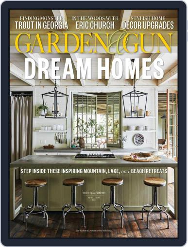 Garden & Gun April 1st, 2021 Digital Back Issue Cover