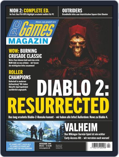 PC Games April 1st, 2021 Digital Back Issue Cover