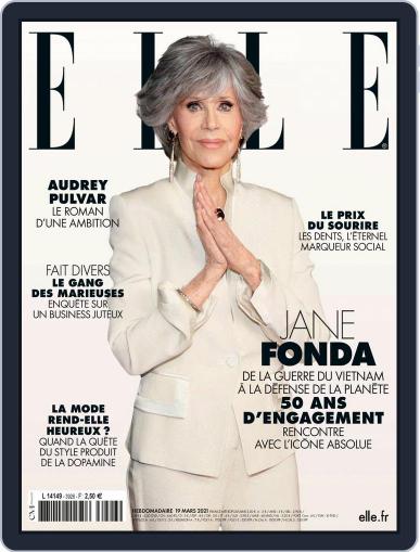 Elle France March 19th, 2021 Digital Back Issue Cover