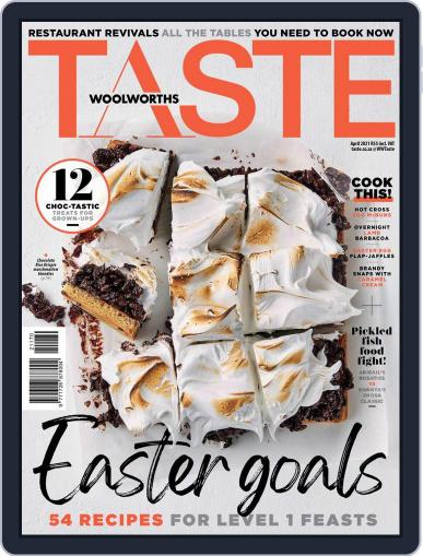 Woolworths TASTE April 1st, 2021 Digital Back Issue Cover